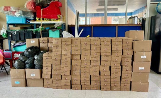 Clic en la imagen para ampliarla. DIF Municipal entrega apoyos alimentarios en Guayabal Grande, Porvenir Chopopo e Izotal Cardonal
