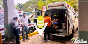 Joven mujer queda inconsciente tras presunto ataque por celos en Catemaco