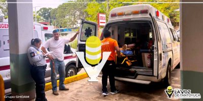 Joven mujer queda inconsciente tras presunto ataque por celos en Catemaco