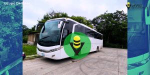 Aseguran autobús por causar daños 