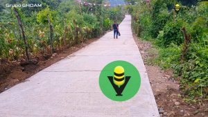 Inaugura Armando Fernández pavimentación de calle en Tepetzintla 
