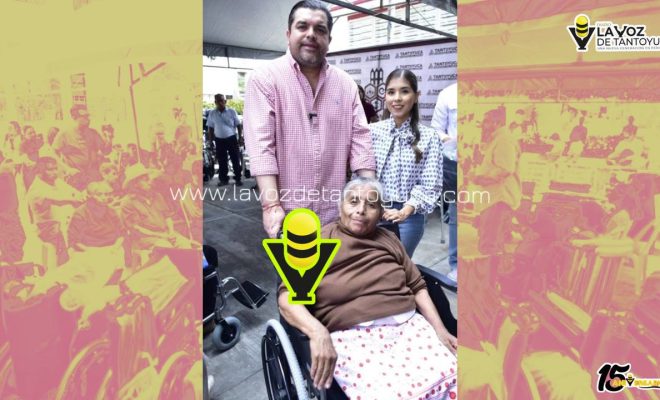 Entrega DIF Municipal aparatos de movilidad a personas vulnerables en Tantoyuca