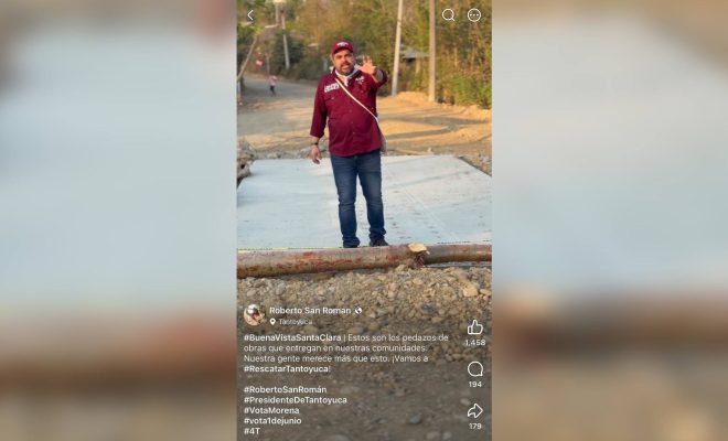 Clic en la imagen para ampliarla. La transformación llegó a Santa Clara; entrega Roberto San Román Solana nueva obra carretera en Buena Vista