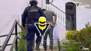 Detienen a sujeto por alterar el orden público en la Colonia Poza Azul 