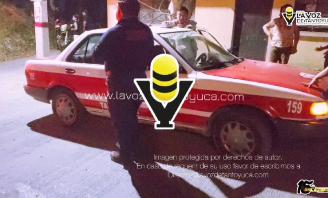 Motociclista resulta lesionado en accidente vial, en la Colonia Reforma