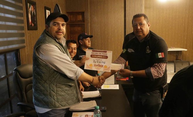 Gobierno Municipal de Tantoyuca entrega apoyo a cuadrillas para el Xantolo 2026