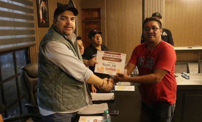 Gobierno Municipal de Tantoyuca entrega apoyo a cuadrillas para el Xantolo 2026