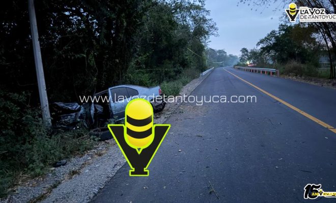 Se accidenta Director de CECyTE de Huayacocotla en la México - Tampico