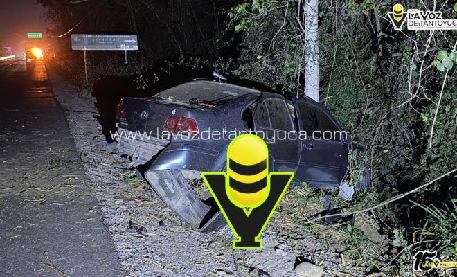 Se accidenta Director de CECyTE de Huayacocotla en la México - Tampico