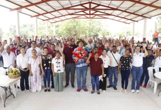 Entrega alcalde Roberto San Román Salón de Usos Múltiples en Tepatlán Grande; obra beneficiará a 550 habitantes