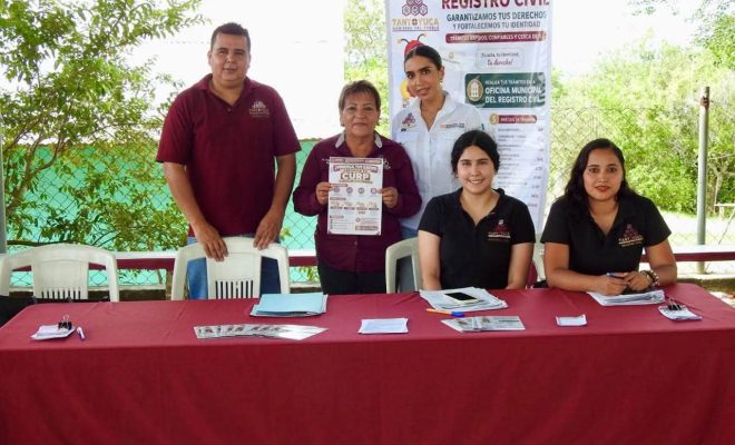 Clic en la imagen para ampliarla. Gobierno Municipal de Tantoyuca acerca servicios de distintas áreas a la comunidad de Trapiche, Chote