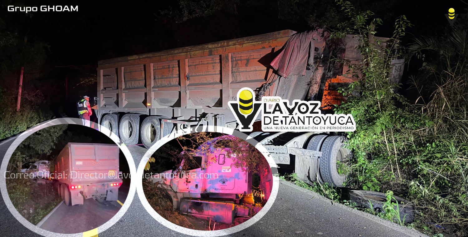 Un lesionado deja accidente de tráiler en Chalma - Diario La Voz de ...