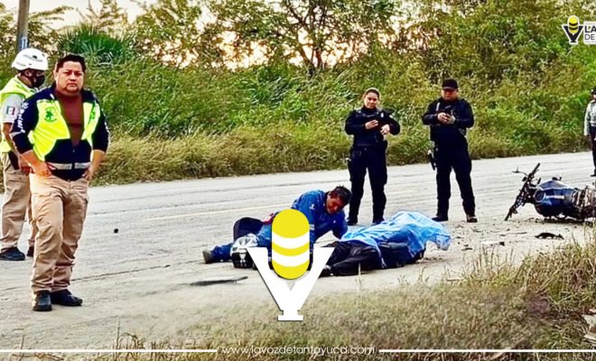 ¡Que fuerte!; padre descubre que su hijo era quien perdió la vida en accidente de moto