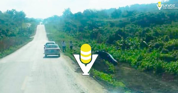 Conductor resultó ileso tras aparatosa salida de carretera