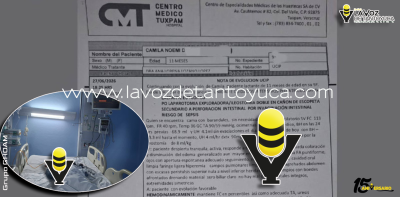 Familia de Tantoyuca solicita apoyo para salvar la vida de bebé de 11 meses