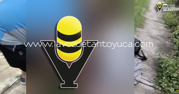 Joven motociclista resulta lesionado tras sufrir caída en Tempoal