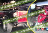 Motociclista choca contra vehículo estacionado