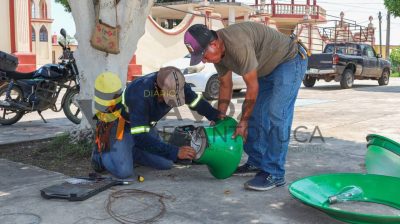 Mejoran condiciones de iluminación en espacio clave para la comunidad en Citlaltépetl