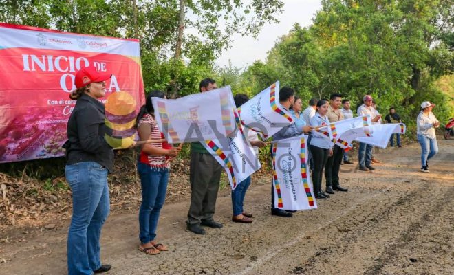 Citlaltépetl fortalece su infraestructura con rehabilitación de acceso rural