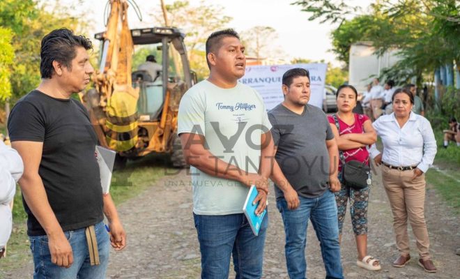 El Ayuntamiento de Chontla fortalece infraestructura vial en San Francisco