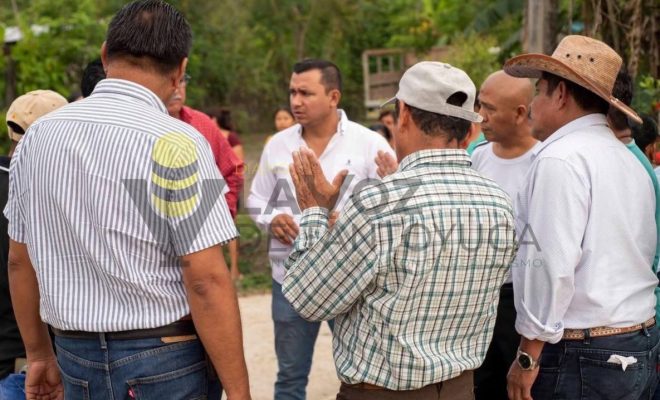 Gobierno municipal inicia tercera obra de infraestructura en Cruz Manantial