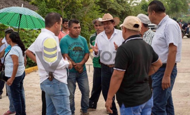 Gobierno municipal inicia tercera obra de infraestructura en Cruz Manantial