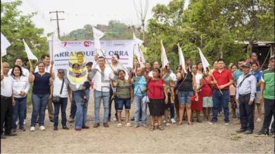 Gobierno municipal inicia tercera obra de infraestructura en Cruz Manantial