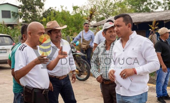 Gobierno municipal inicia tercera obra de infraestructura en Cruz Manantial