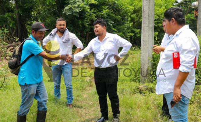 Ampliar imagen al hacer click Gobierno de Citlaltépetl rehabilita acceso provisional en Las Sabinas