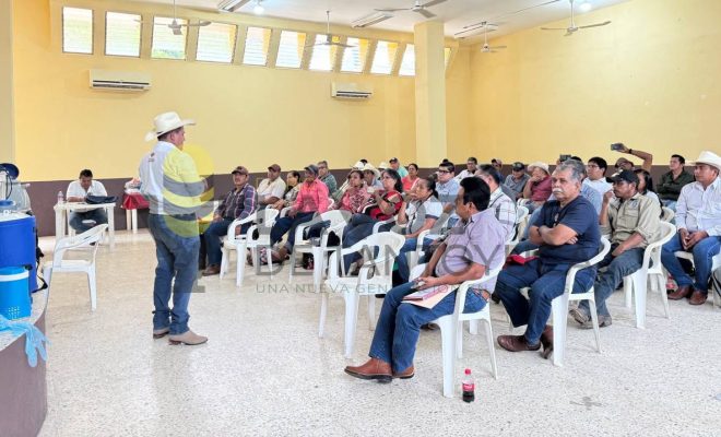 Ayuntamiento de Chontla promueve capacitación especializada para el sector ganadero