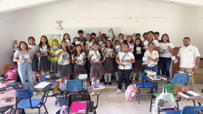 Ayuntamiento de Chontla fortalece la cultura de respeto y prevención entre la juventud estudiantil