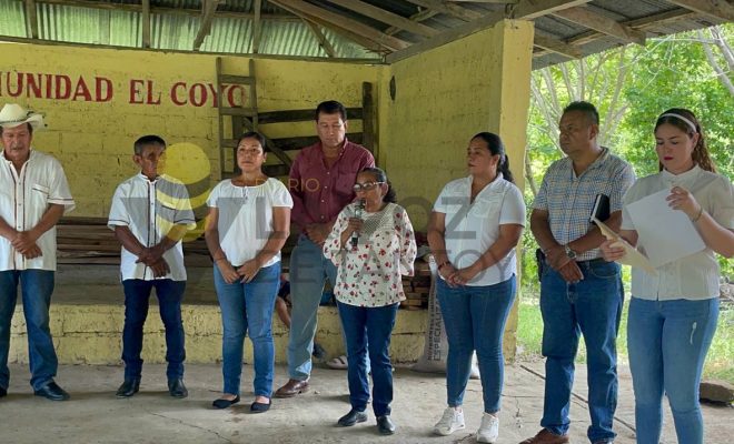 Gobierno de Chontla fortalece la infraestructura carretera con obra en El Coyol