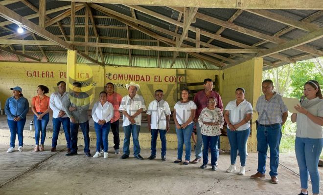 Gobierno de Chontla fortalece la infraestructura carretera con obra en El Coyol
