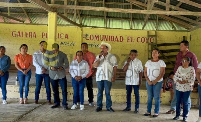 Gobierno de Chontla fortalece la infraestructura carretera con obra en El Coyol