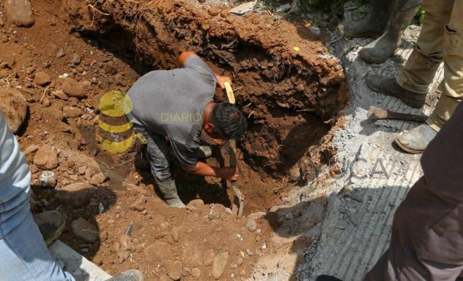 Ayuntamiento de Citlaltépetl da seguimiento a la rehabilitación del drenaje sanitario