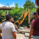 Ayuntamiento de Citlaltépetl da seguimiento a la rehabilitación del drenaje sanitario