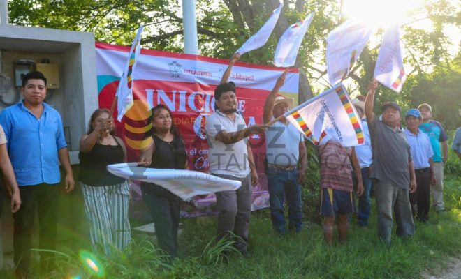 Inicia Gobierno de Citlaltépetl pavimentación de calle en La Loma de las Vigas