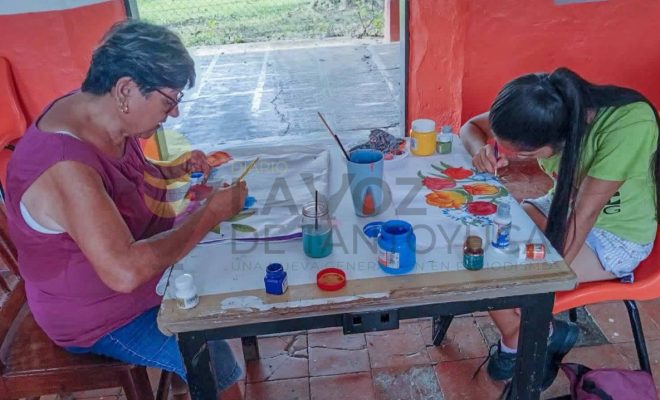 Ayuntamiento de Chontla fortalece el desarrollo artístico con el Taller de Pintura