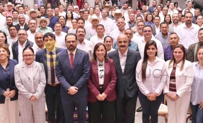 Ampliar imagen al hacer click Fin de la deuda histórica de bursatilización; Alcalde de Citlaltépetl celebra reunión con la Gobernadora Rocío Nahle