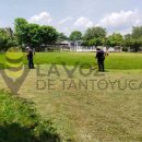 Gobierno de Chontla refuerza el cuidado de áreas verdes y espacios deportivos