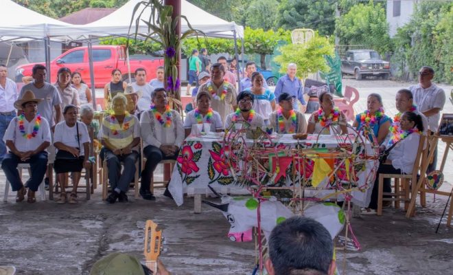 Ampliar imagen al hacer click Ayuntamiento de Chontla conmemora el Día Internacional de los Pueblos Indígenas