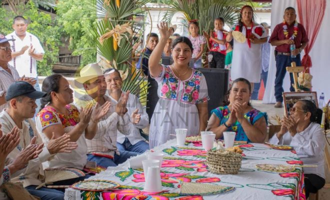 Ampliar imagen al hacer click Ayuntamiento de Chontla conmemora el Día Internacional de los Pueblos Indígenas