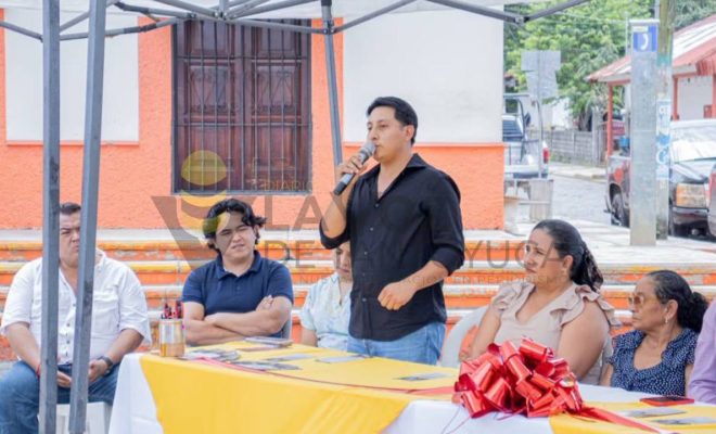Chontla fortalece la sanidad pecuaria con la inauguración del Laboratorio Móvil