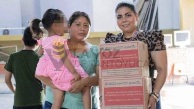 Gobierno de Chontla fortalece la atención alimentaria durante la primera infancia