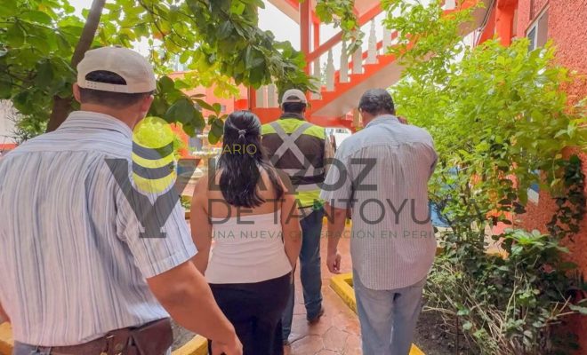 Gobierno de Chontla promueve la cultura de la prevención con simulacro