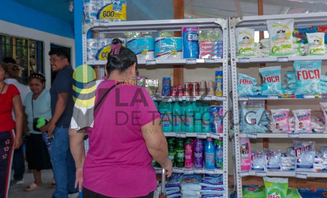 Gobierno de Citlaltépetl impulsa el abasto con nueva Tienda Bienestar en Rancho Nuevo