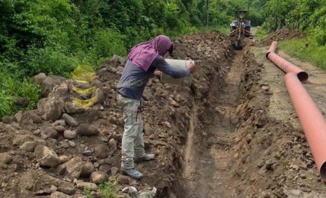 Citlaltépetl fortalece su infraestructura sanitaria con rehabilitación de drenaje