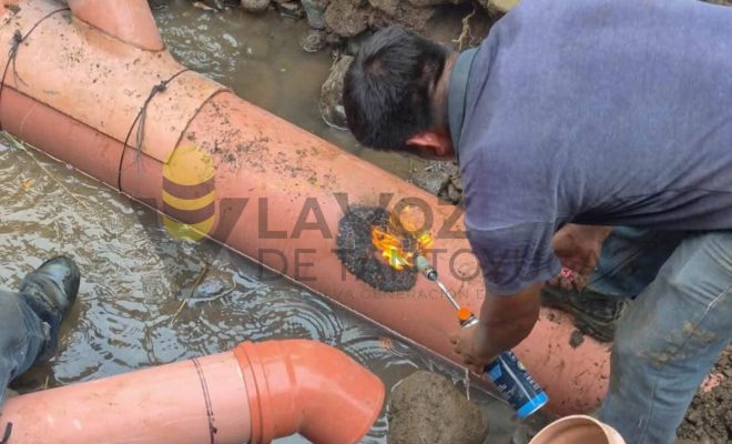 Citlaltépetl fortalece su infraestructura sanitaria con rehabilitación de drenaje