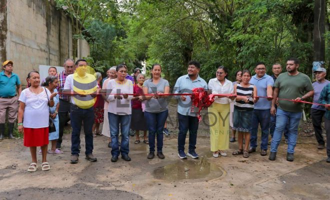 Citlaltépetl fortalece su infraestructura sanitaria con rehabilitación de drenaje
