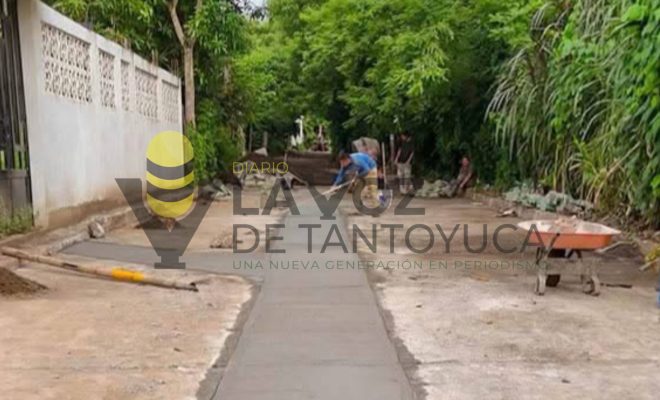 Citlaltépetl fortalece su infraestructura sanitaria con rehabilitación de drenaje